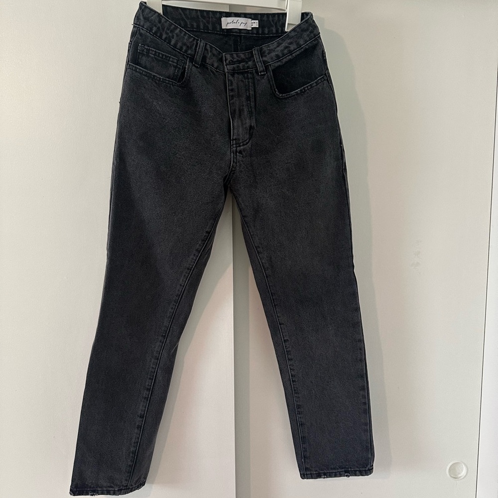 Petal & Pup Black Straight Jeans Classic Style